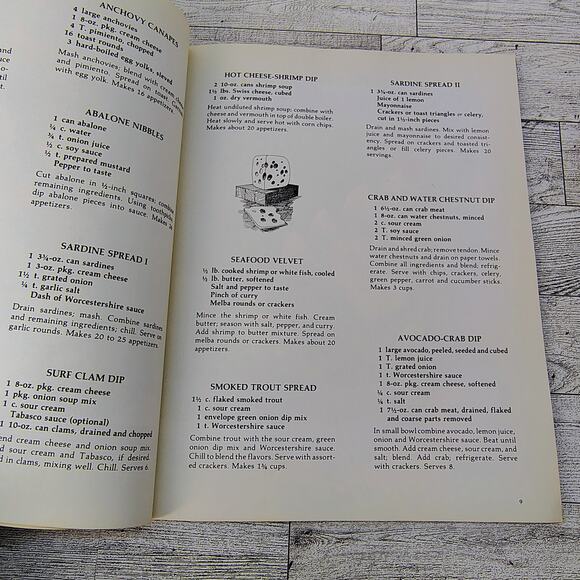 Fish and Seafood Cookbook Patricia Hansen 1979 Ideals SC VERY GOOD - Picture 3 of 12